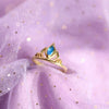 Bague Princesse Elsa redimensionnable